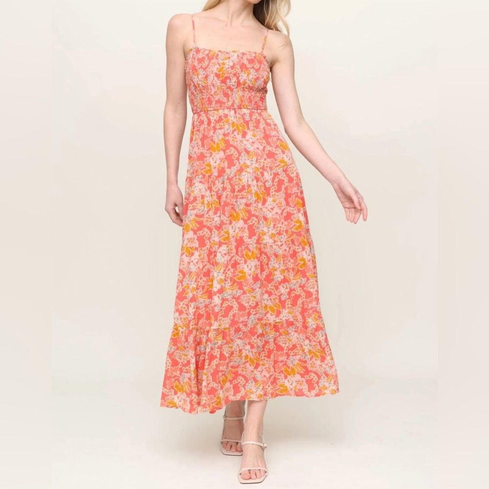Z Supply Balos Jardin Maxi Dress L